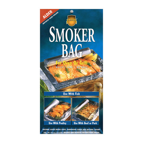 Savu Smoker Bags Hickory or Alder - FireStriker.co.uk