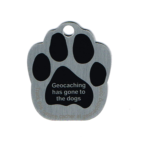 Unactivated Trackable  Caching Canine GeoCaching Travel Tag - FireStriker.co.uk