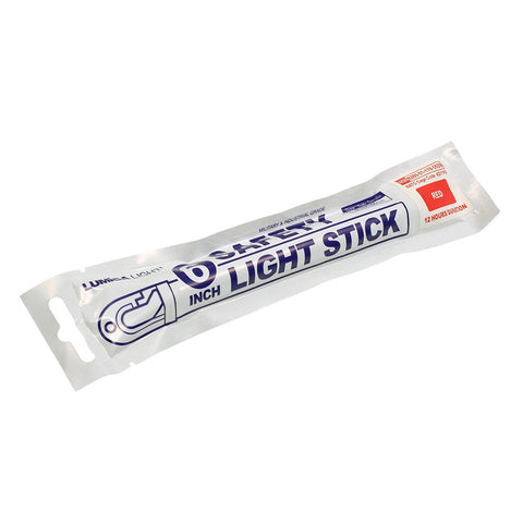 Lumica Red 12 Hour Military Safety Light Stick - Qty 10 - FireStriker.co.uk